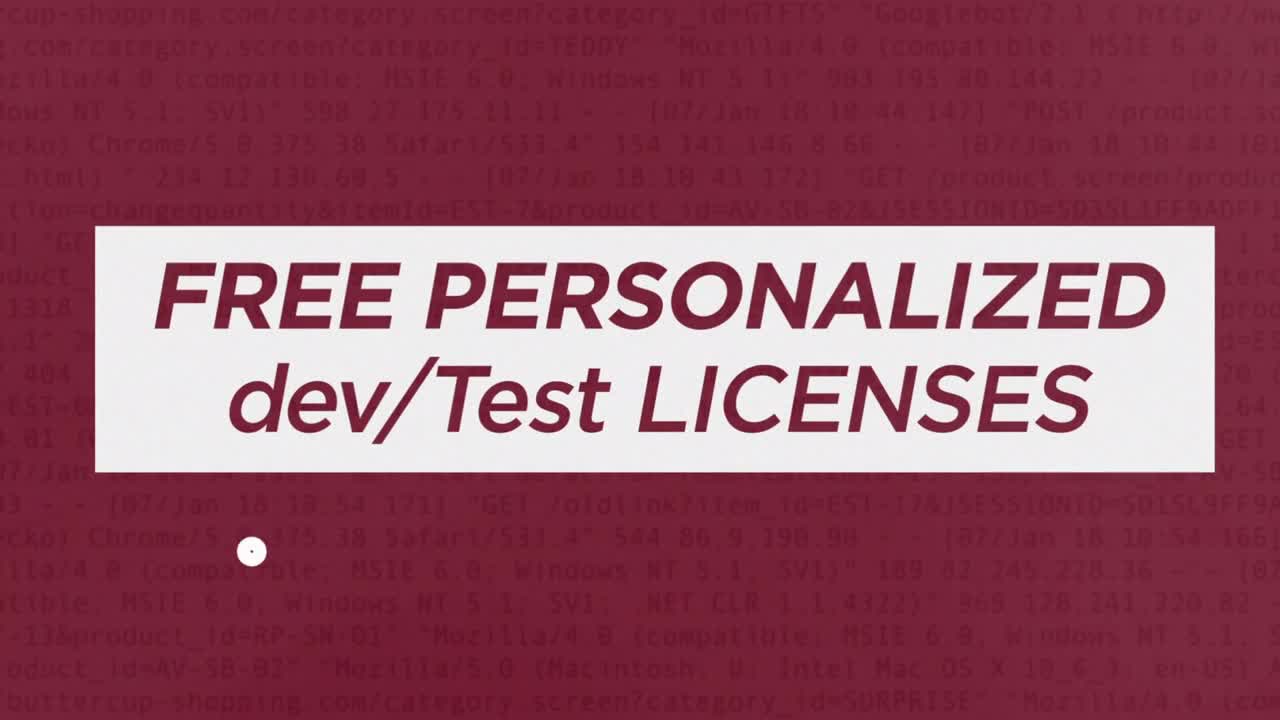 Did Someone Say Free Dev/Test License?