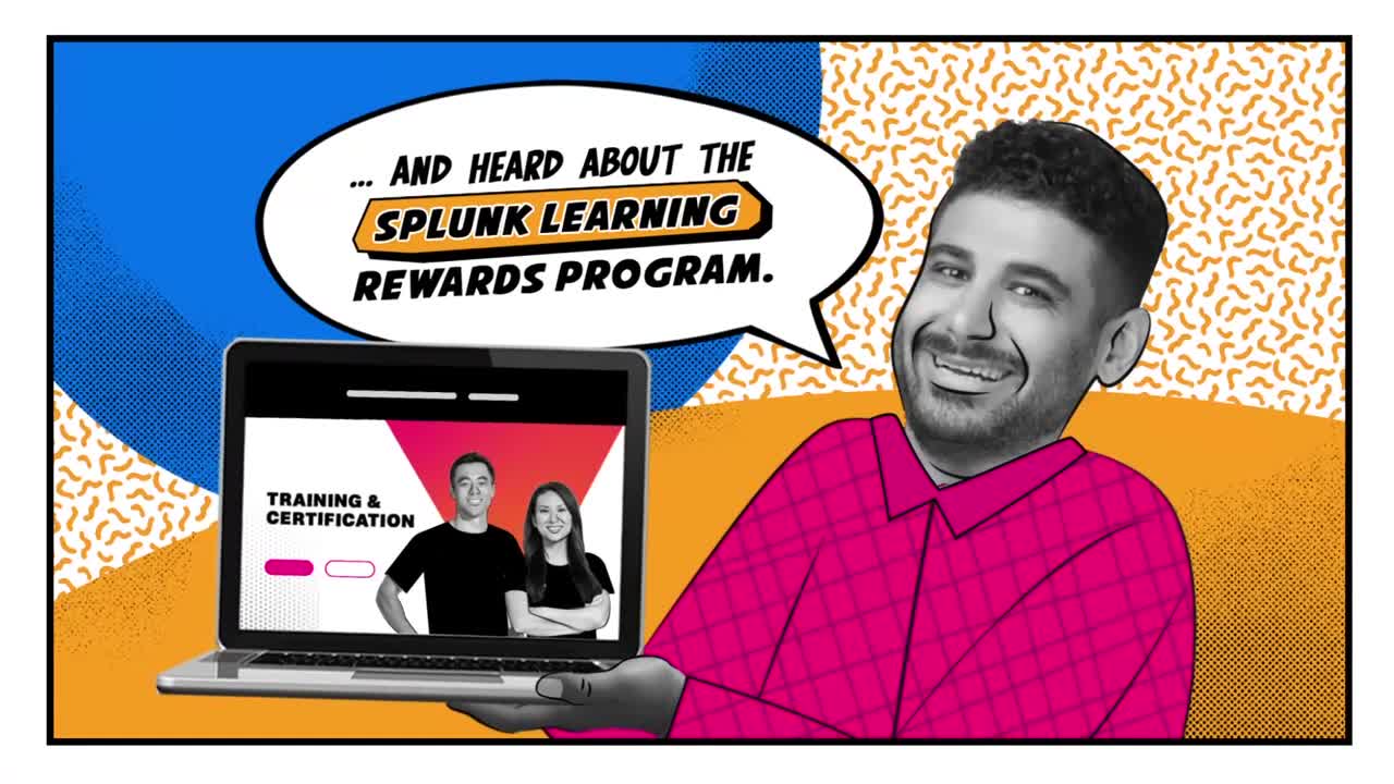 What is the Splunk Learning Rewards program?